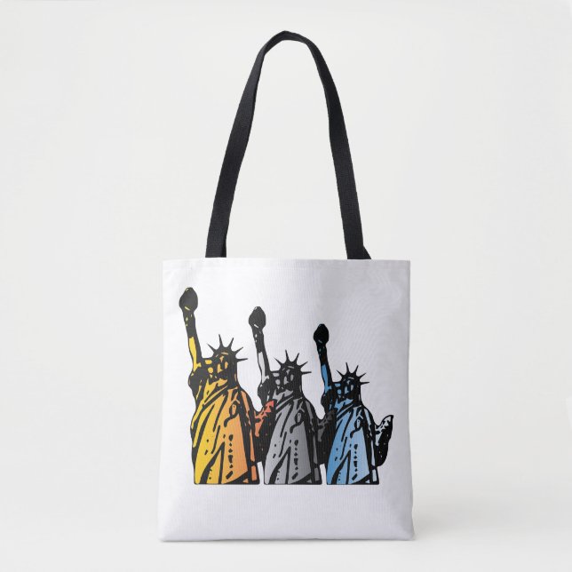 Estátua da Liberdade Tote Bag (Frente)