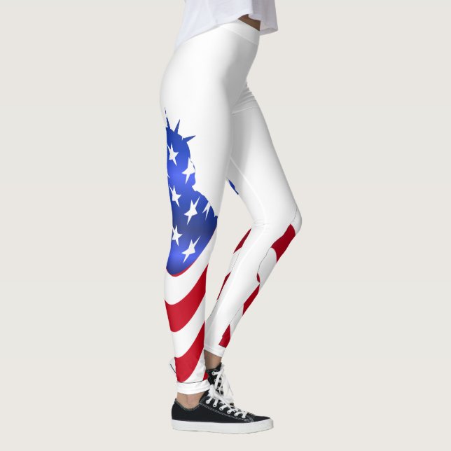 Estátua das Leggings Brancas da Liberdade (Direita)