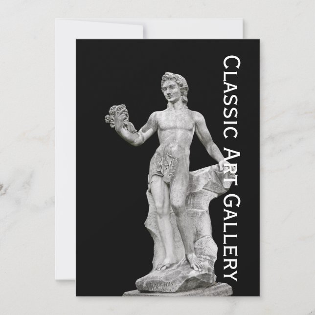 Estátua de Deus Baco (Frente)