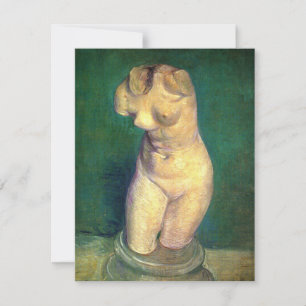 Estátua de Gesso de Torso Feminino por Vincent van