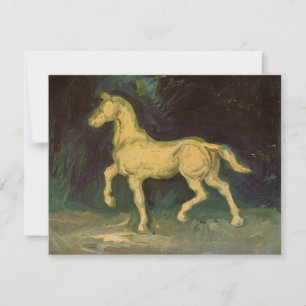 Estátua de Gesso de um Cavalo por Vincent van Gogh
