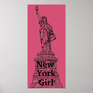 Estátua de Nova York da Poster da Liberdade