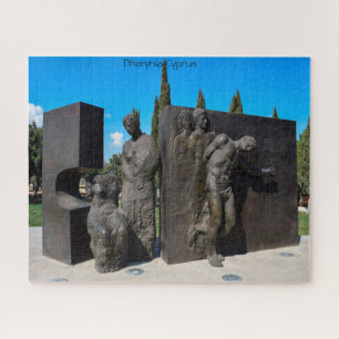 Estatua Dherynia Chipre. Quebra-cabeça