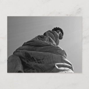 estátua do cartão postal da liberdade