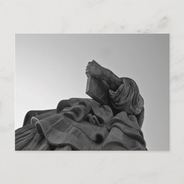 estátua do cartão postal da liberdade (Frente)