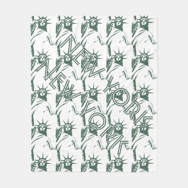 Estátua do cobertor da Liberdade de Nova York (Frente)