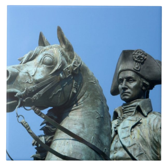 Estátua do General George em Washington, DC (Frente)