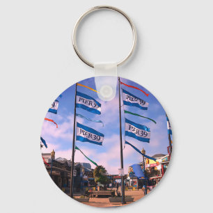 Estátua do Leão de Cais 39 nº 3 Chaveiro