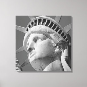 Estátua Negra e Branca da Canvas da Liberdade
