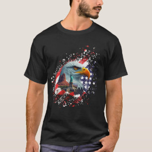 Estátua Patriótica Americana da Camisa Liberdade