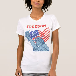 Estátua Personalizada Da Camiseta Liberdade