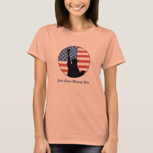 Estátua Personalizada De Camisetas De Liberdade
