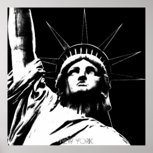 Estátua Poster da Liberdade Nova Iorque NYC Souve