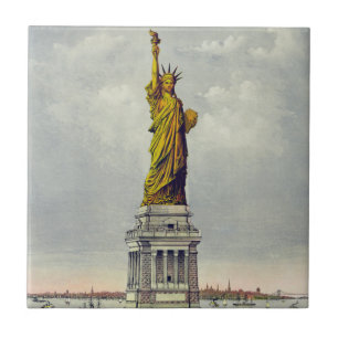 Estátua Vintage da Liberdade e
