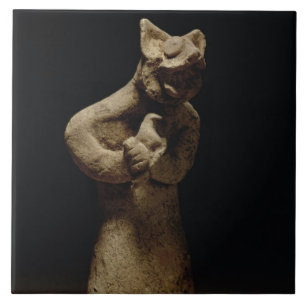 Estatueta de um demónio Leão-Dirigido,