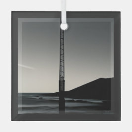 Estávamos aqui enfeite de vidro