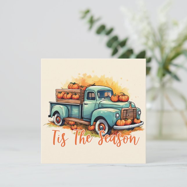 'Este Caminhão De Pumpkin' (Em pé/Frente)