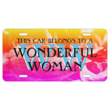 Este carro pertence ao WW incrível e bonito 