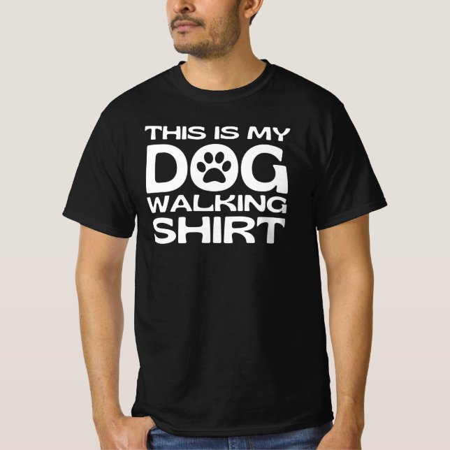 Este É Meu Cachorro Andando Camisa (Frente)