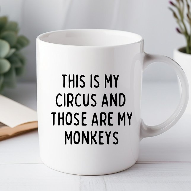 Este É Meu Caneca de Escritório Divertido de Circo (Criador carregado)