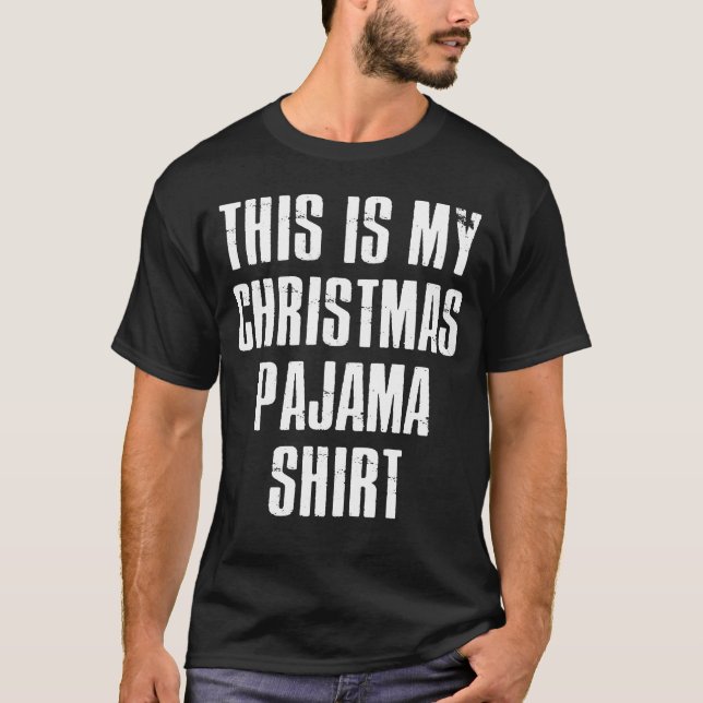 Este é meu Natal engraçado da camisa do pijama do (Frente)