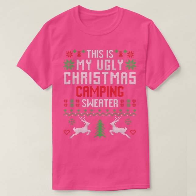 Este É Meu Suéter De Campanha De Natal Feio (Frente do Design)