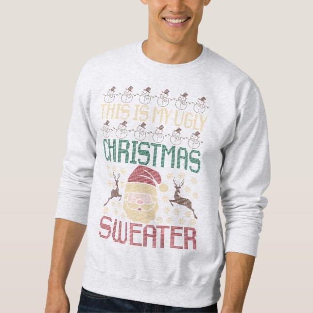 Este É Meu Suéter De Natal Feio (Frente)