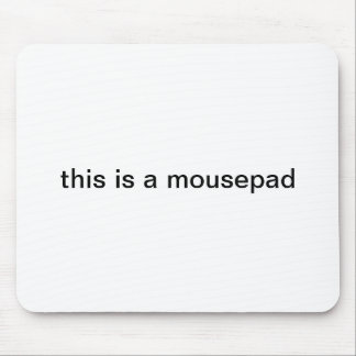 "este é mousepad de um mousepad"