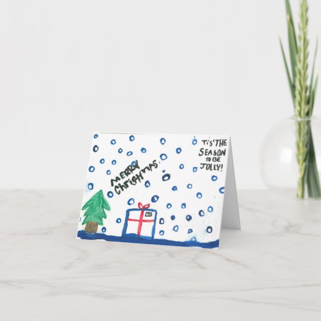 Este é o cartão de Natal da temporada (Frente)