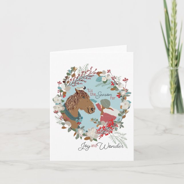 Este é o Cartões de natal da estação ou (Frente)