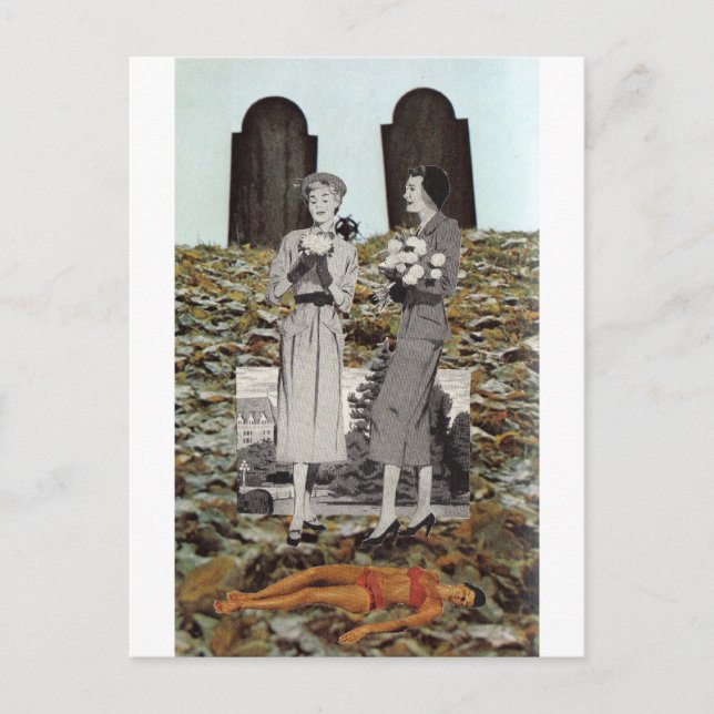 Este é o fim e sua vida! Cartão Postal (Frente)