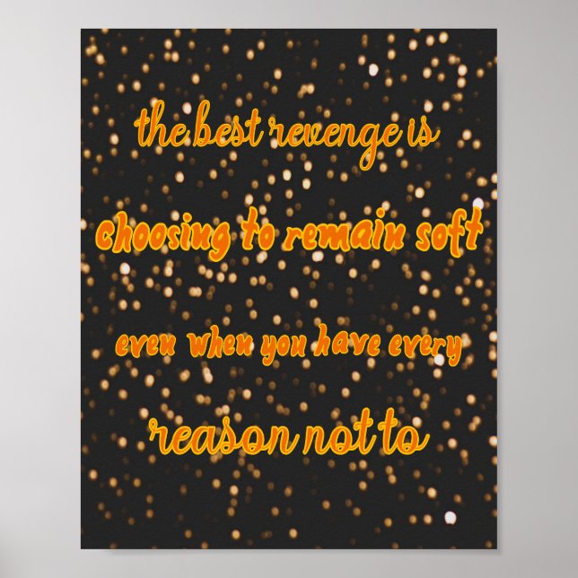 este é o melhor poster de vingança (Frente)