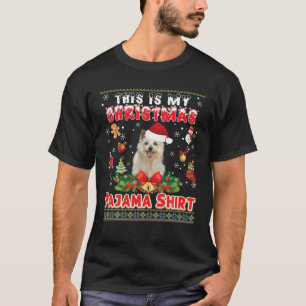 Este É O Meu Pajama De Natal A Camisa Norwich Terr