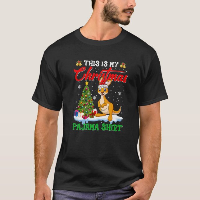 Este É O Meu Papai noel De Camisas De Pajama De Na (Frente)