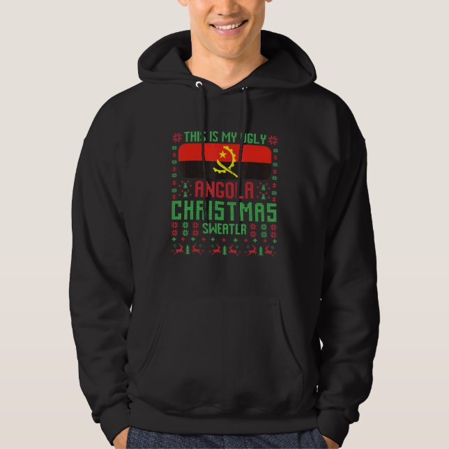 Este É O Meu Suéter De Natal Angola Angolano (Frente)