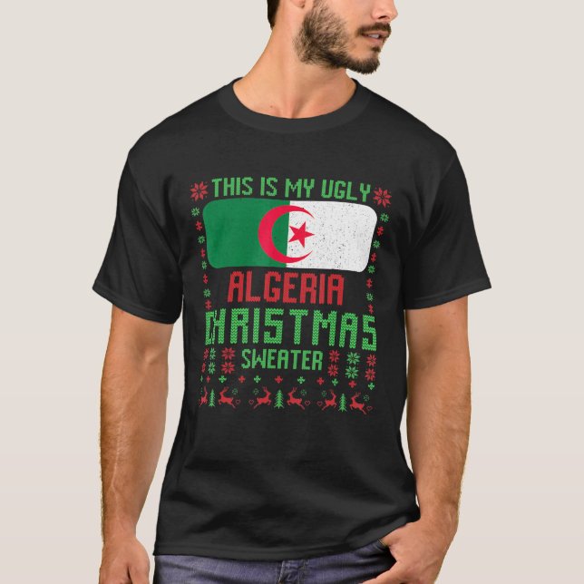 Este É O Meu Suéter De Natal Na Argélia (Frente)