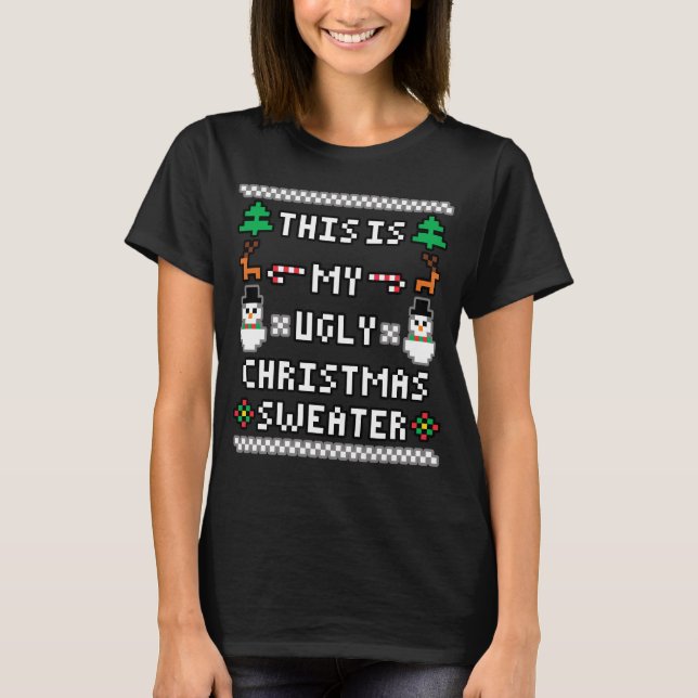 Este é o meu Suéter Feio de Natal (Frente)