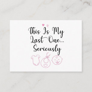 Este É O Meu Último Anúncio De Gravidez Engraçado.