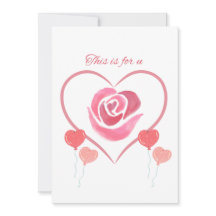 Este é para um adorável convite