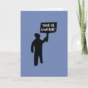 Este é um cartão de empatia injusto