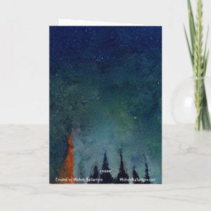 Este é um cartão de Natal para um menino.