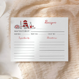 Este é um cartão de recebimento do Chá de panela v