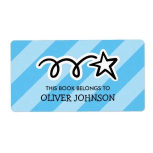 Este livro pertence a crianças etiquetas de livro