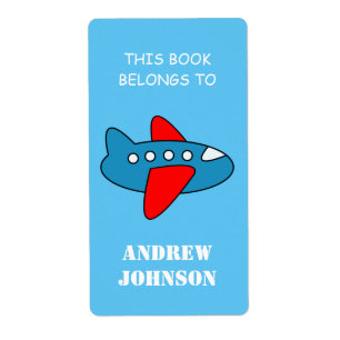 Este livro pertence à etiqueta da placa de avião