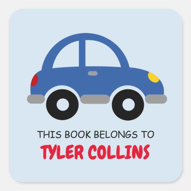 Este livro pertence aos adesivos de etiquetas de l (Frente)