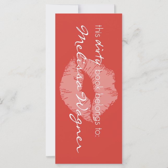 Este Livro Sujo Pertence ao Marcador (Frente)