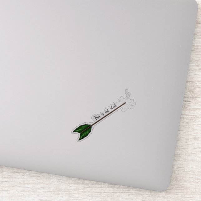 Este não é o adesivo ideal - Cor (Detalhe)