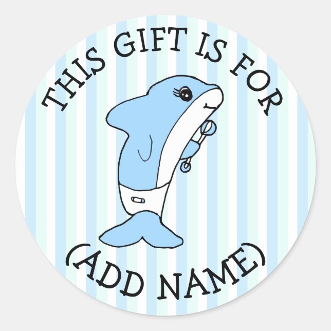 Este presente é para (Adicionar nome) Etiqueta de  (Frente)