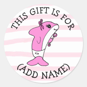 Este presente é para (Adicionar nome) Etiqueta de 