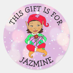 Este presente é para (Adicionar nome) Etiqueta de 